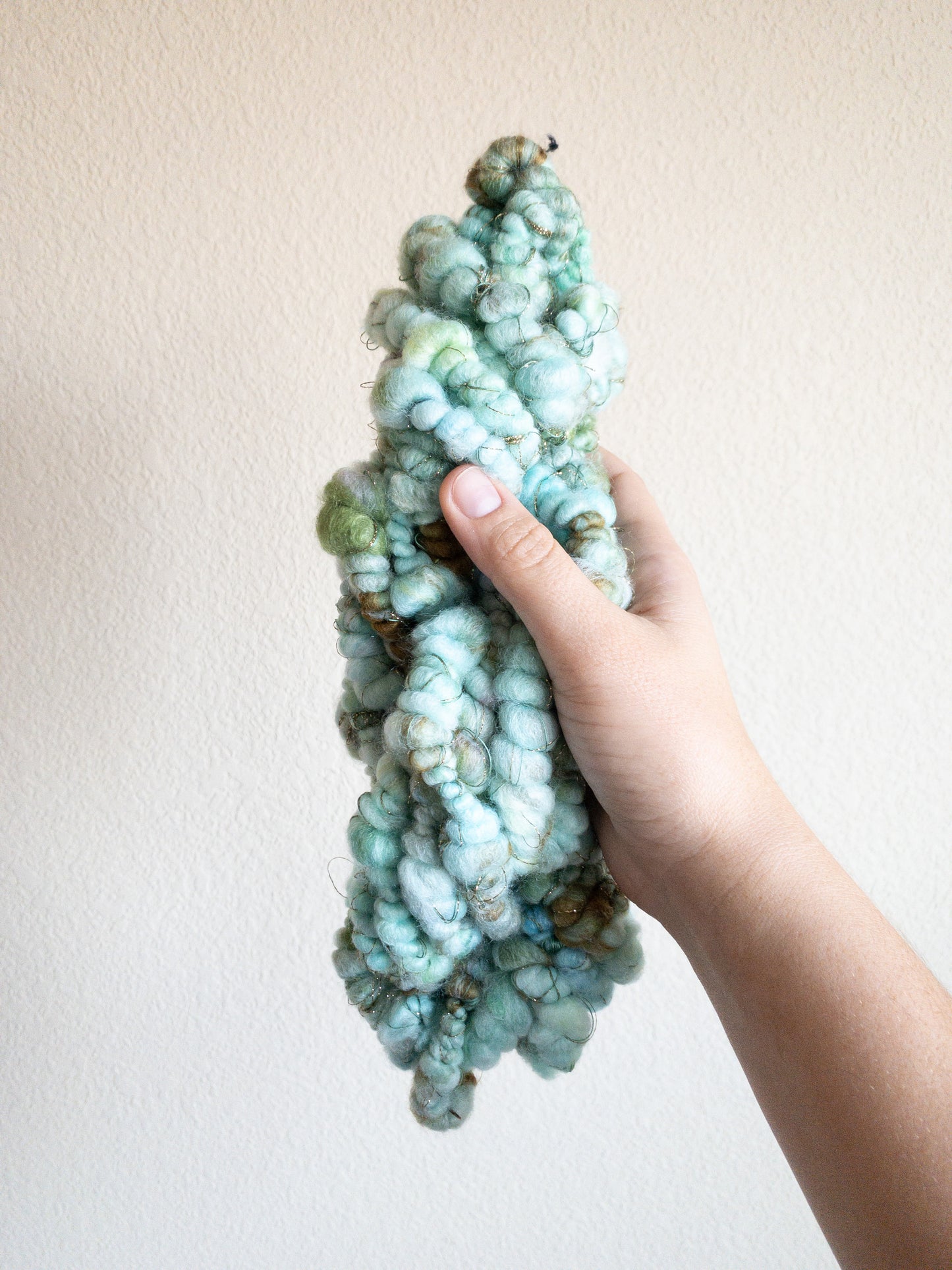Lagoon handspun art yarn