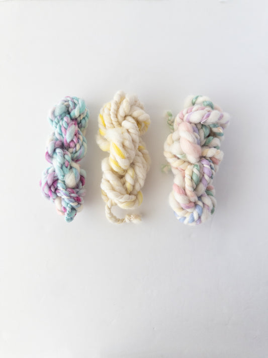 Sample Pack 1 handspun art yarn