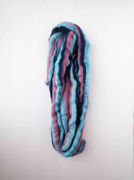 Destash / multicolored roving