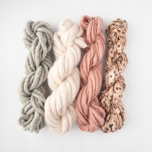 Pretty in pink fiber pack