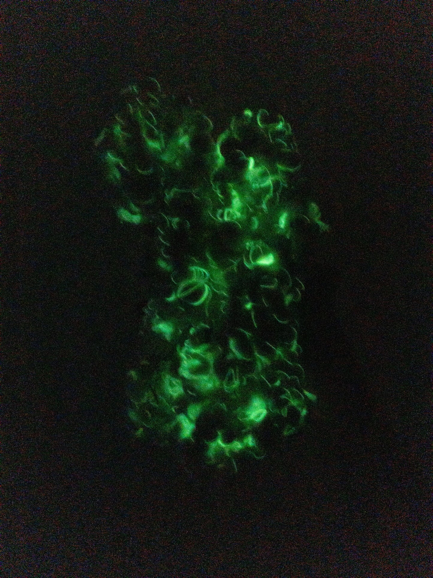 *PREORDER* Glow in the dark handspun scrap art yarn
