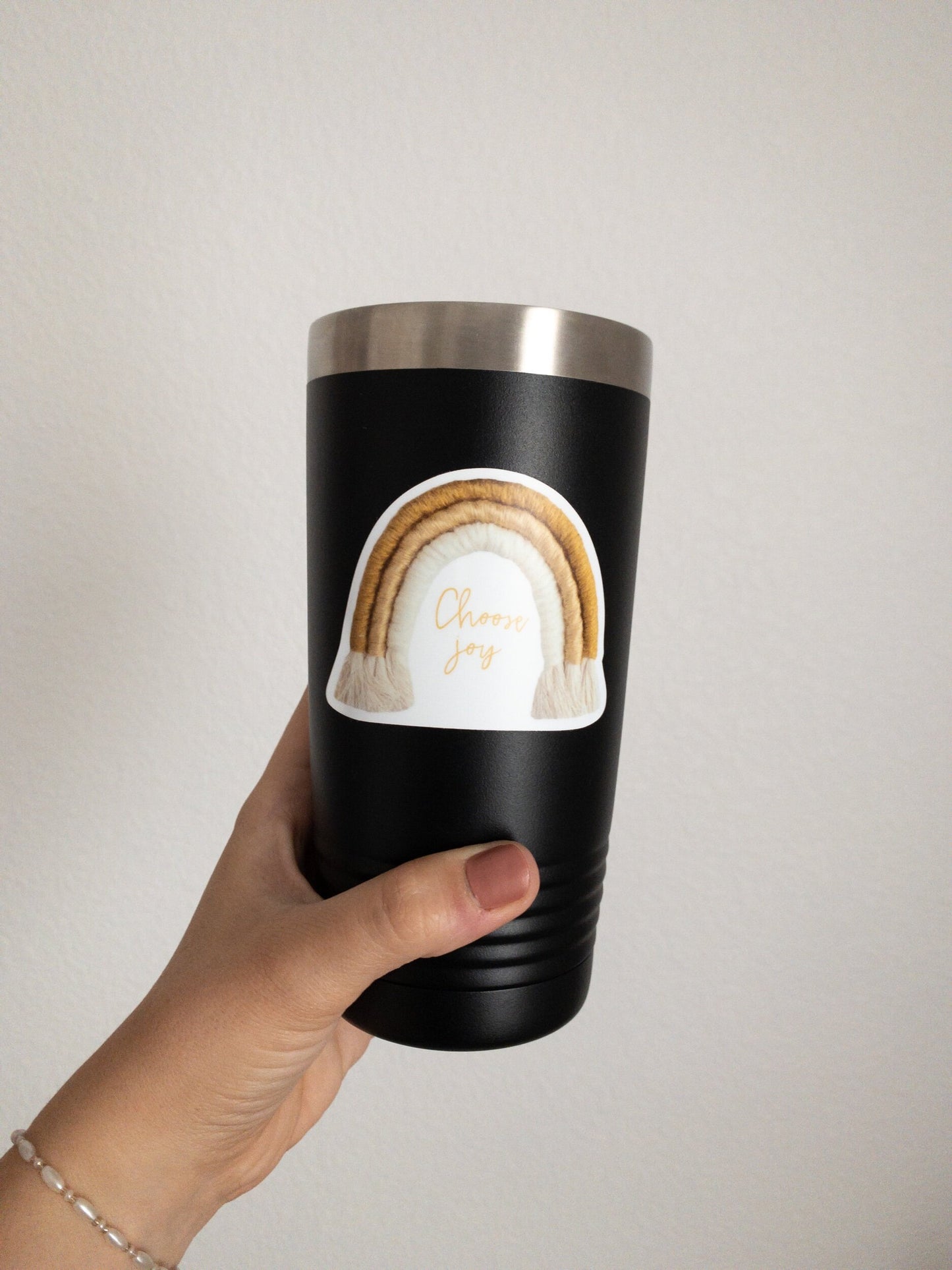 Vinyl Sticker: Choose joy