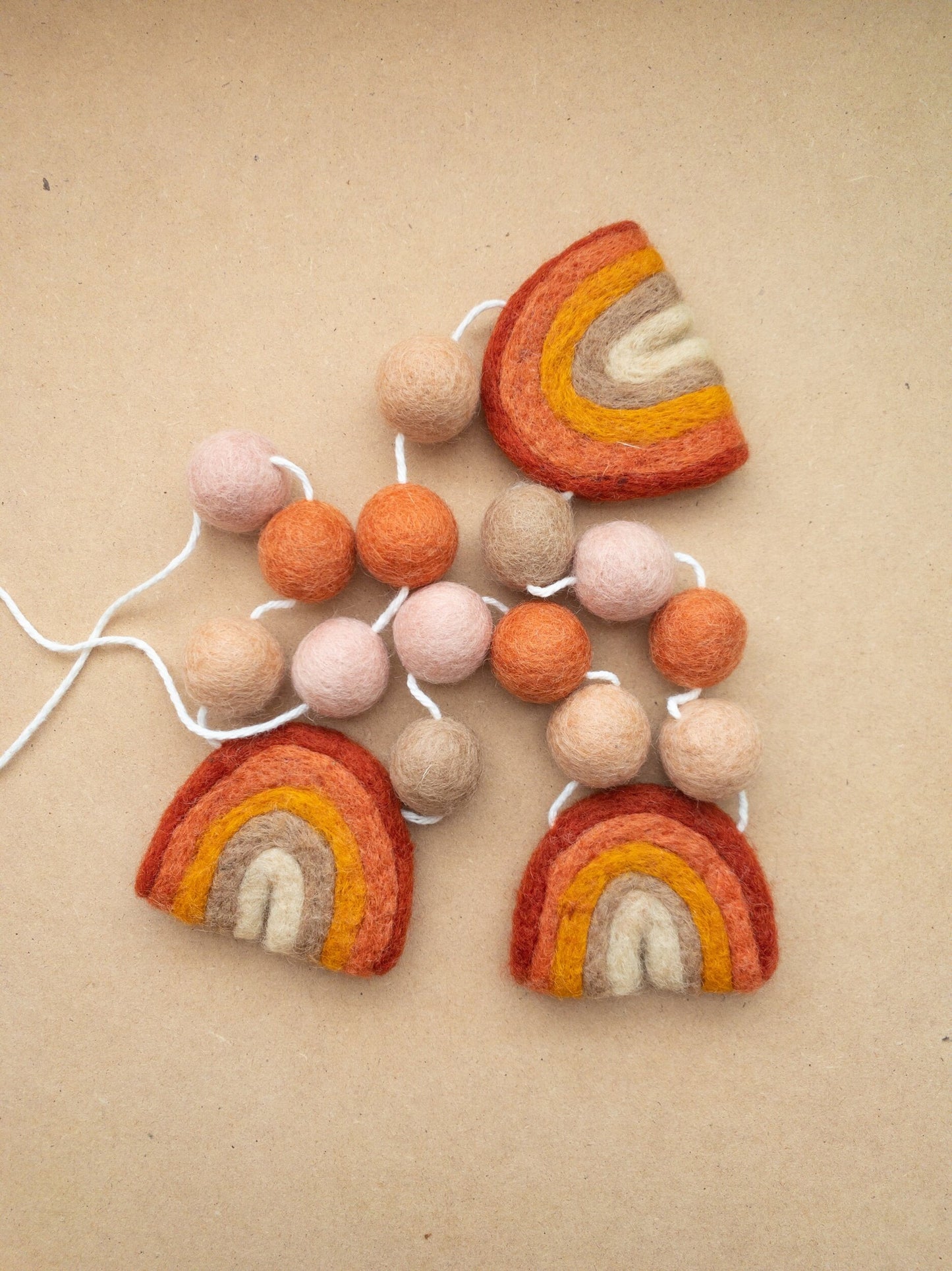 Rainbow garland
