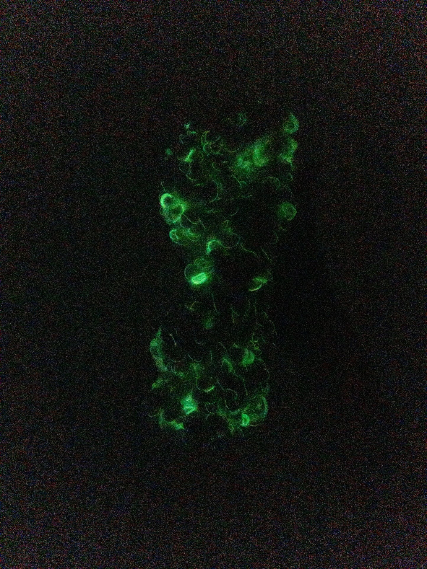 *PREORDER* Glow in the dark handspun scrap art yarn