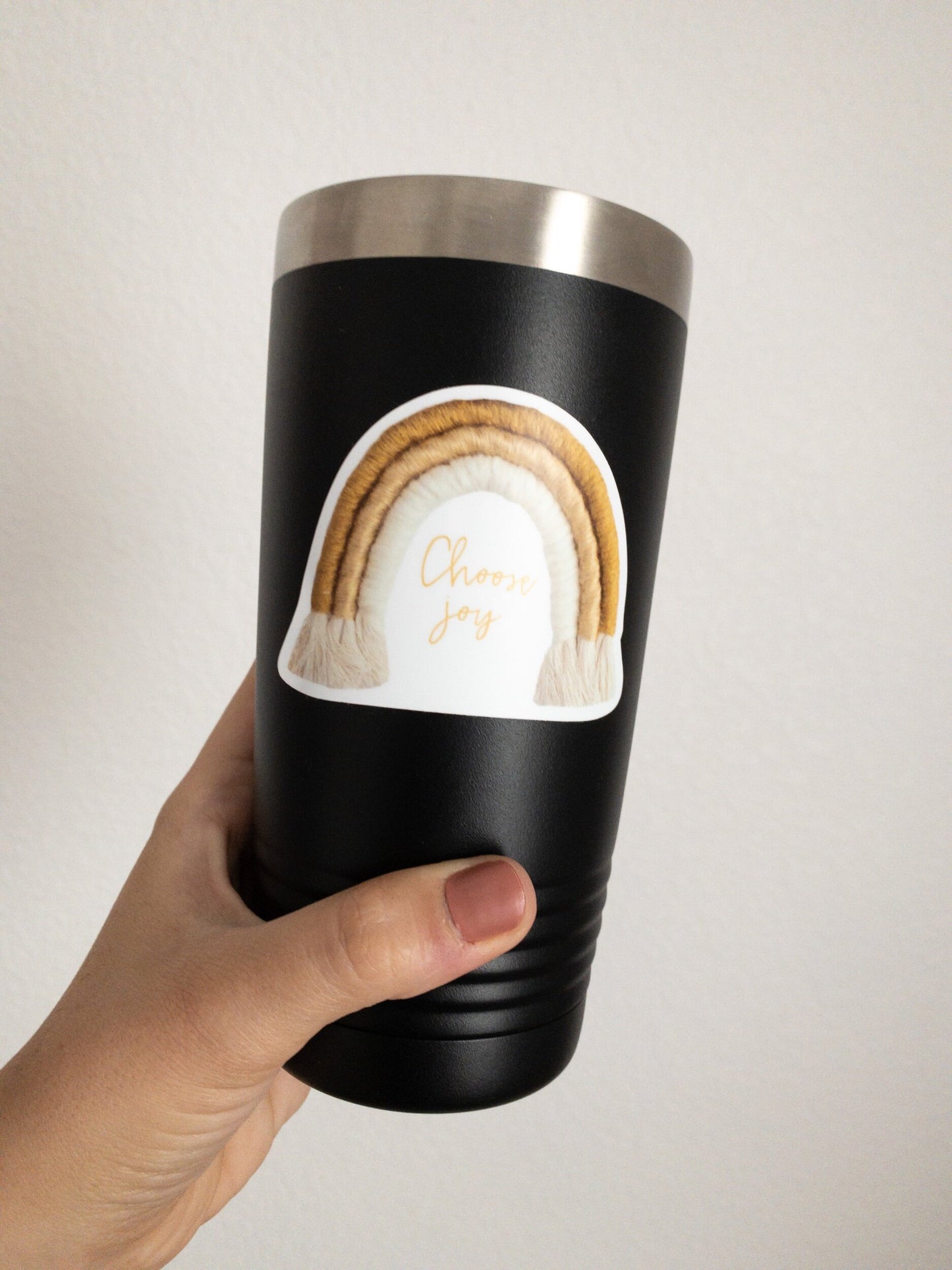 Vinyl Sticker: Choose joy