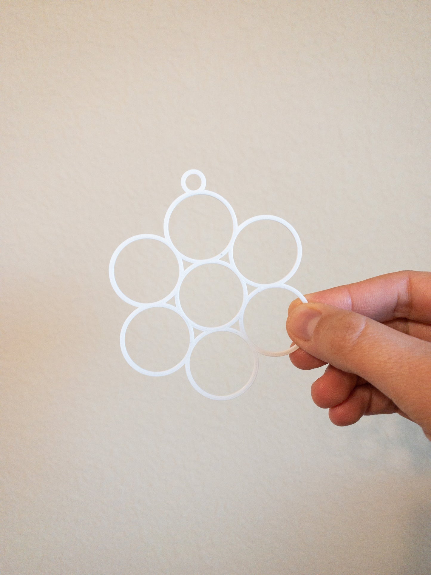 Daisy Flower Frame pom poms