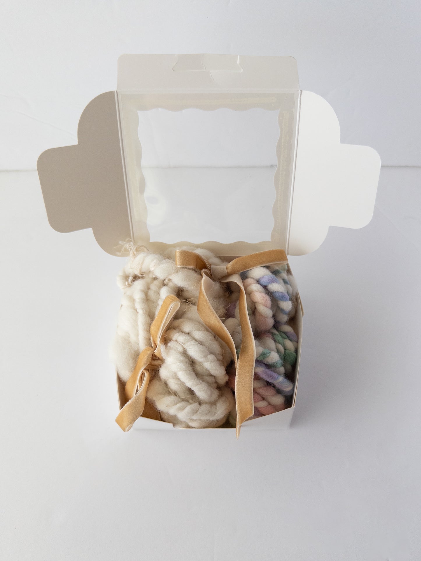 Sample Pack 4 handspun art yarn