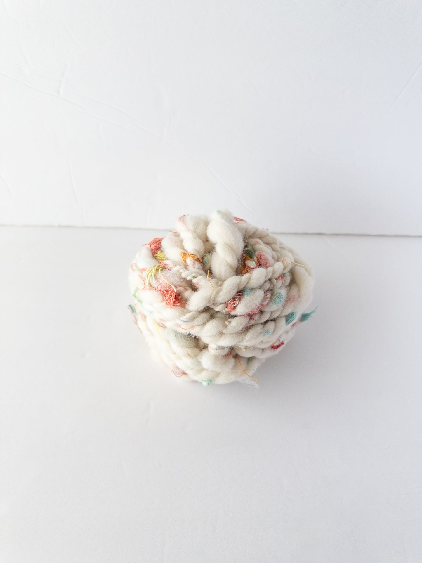 Funfetti Handspun scrap art yarn