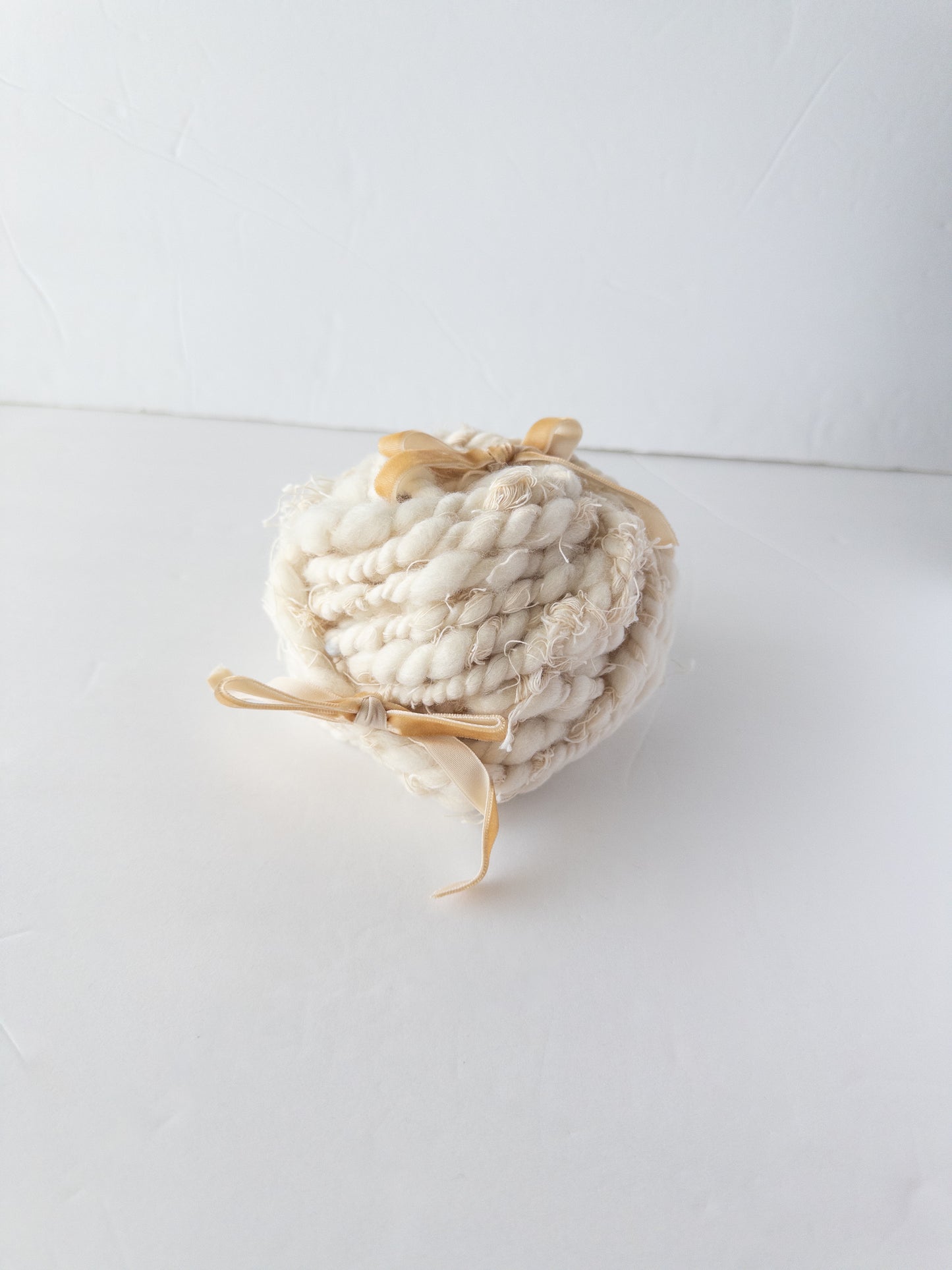 Coquette handspun scrap art yarn