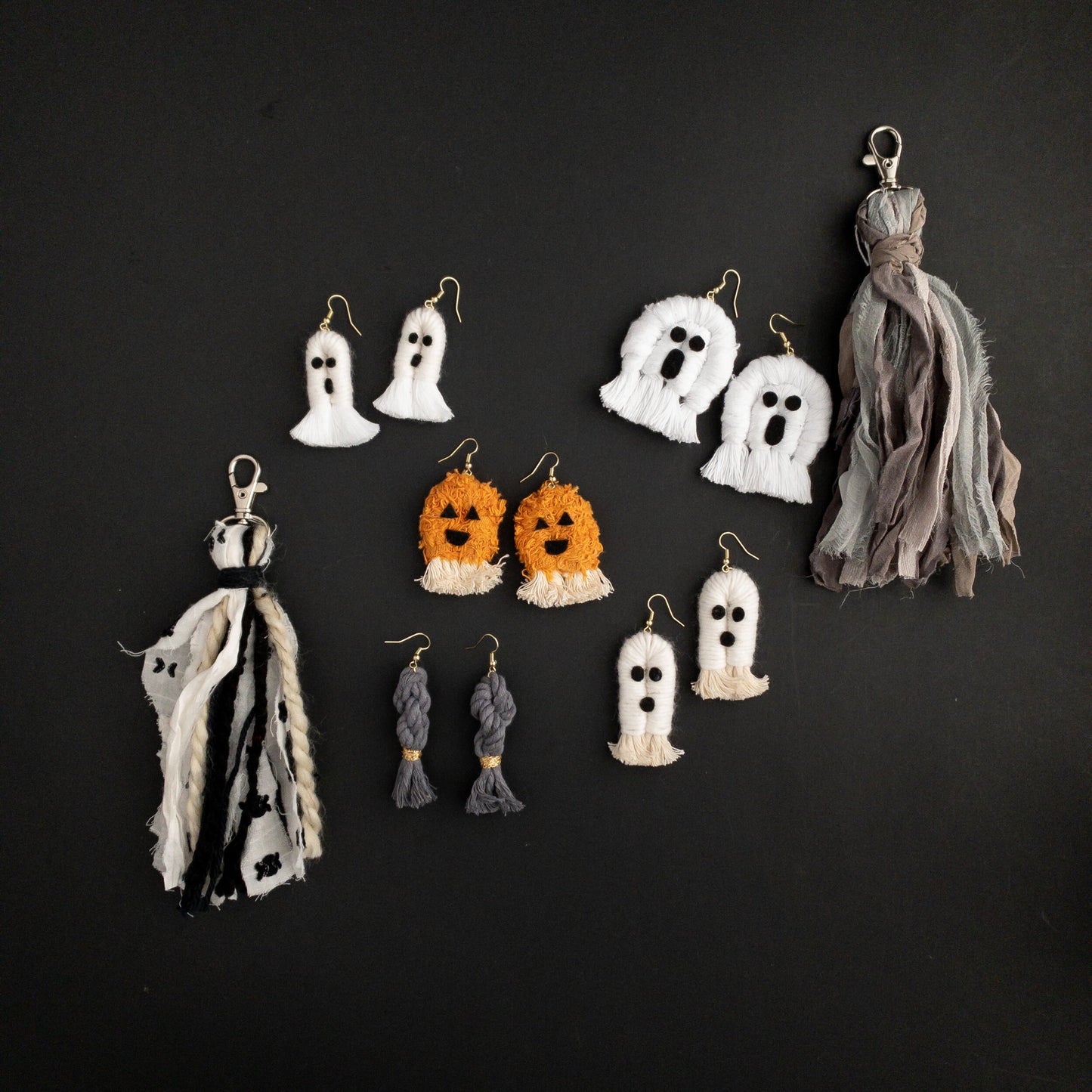 Halloween Earrings (and keychains)