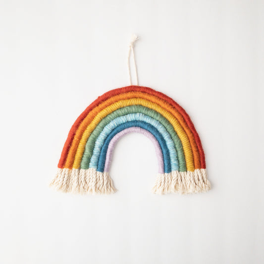 Classic Rainbow Fiber Sculpture